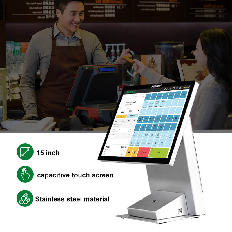HBA-Q3 15inch white All in One Pos System Use Scenarios