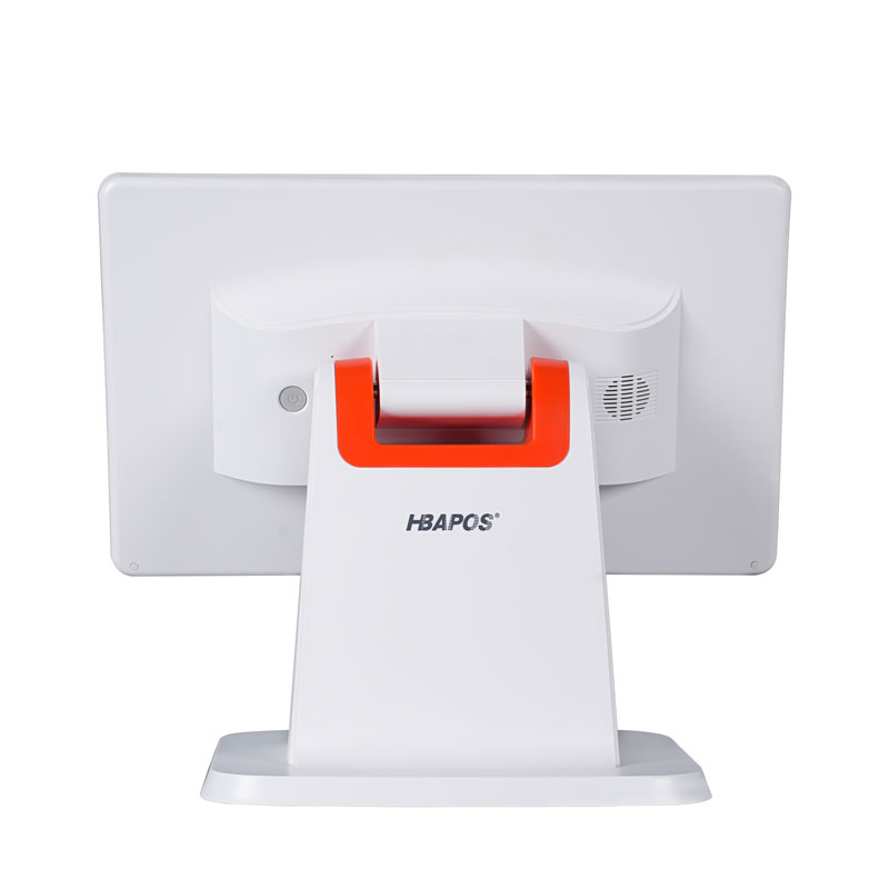 HBA-A2 White Android Os Touch Screen Pos Machen Back