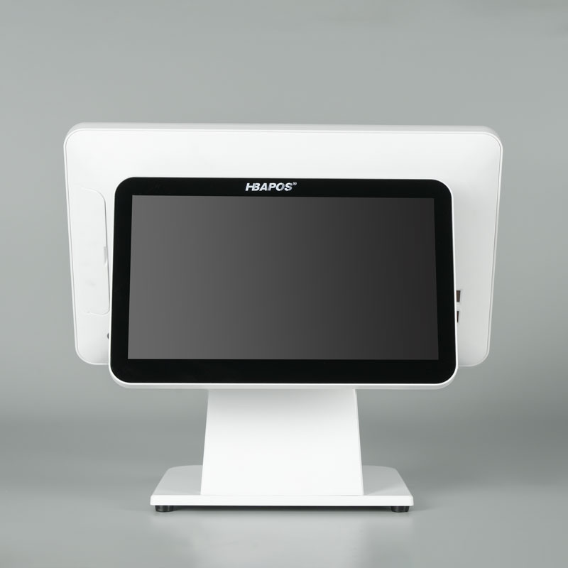 HBA-X10 white All in One POS System back