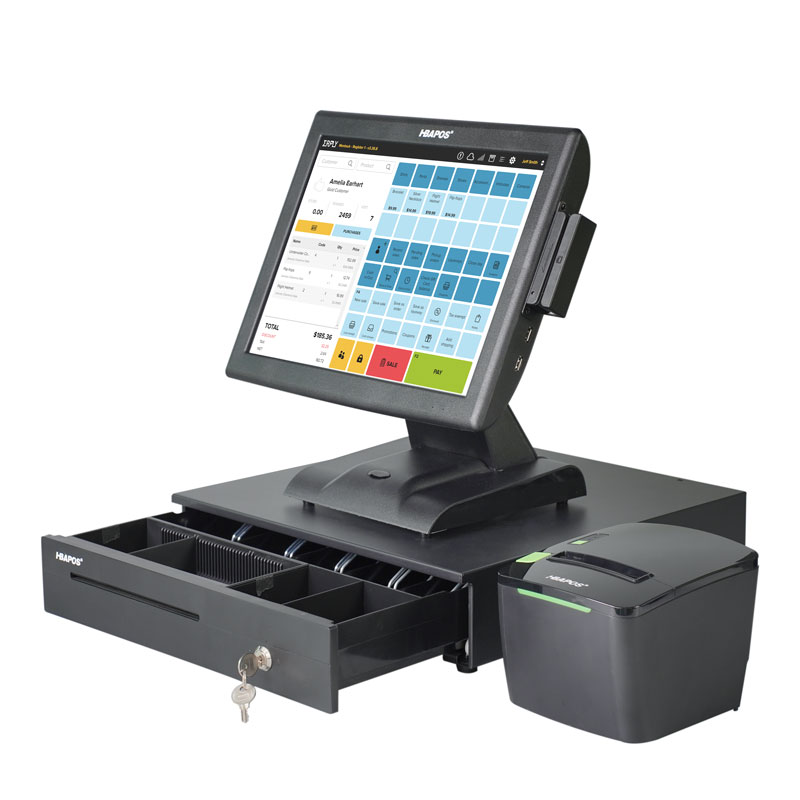HBA-X6 15inch white All in One Pos System