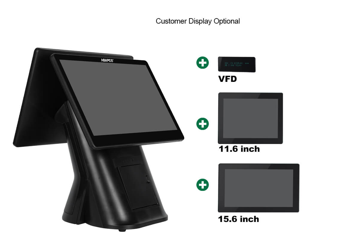 HBA-X10 Epos Machen Customer Display Optional