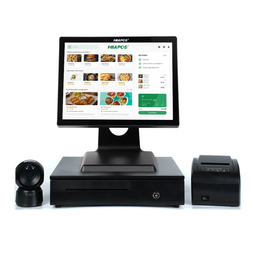 HBA-Q2X Black Win 10 All in one pos