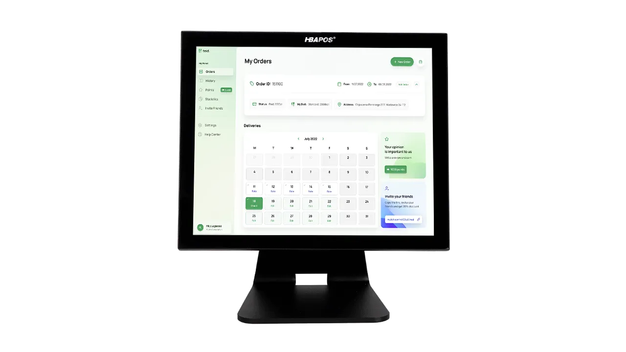 Al pasar el cursor sobre el producto en el punto de venta