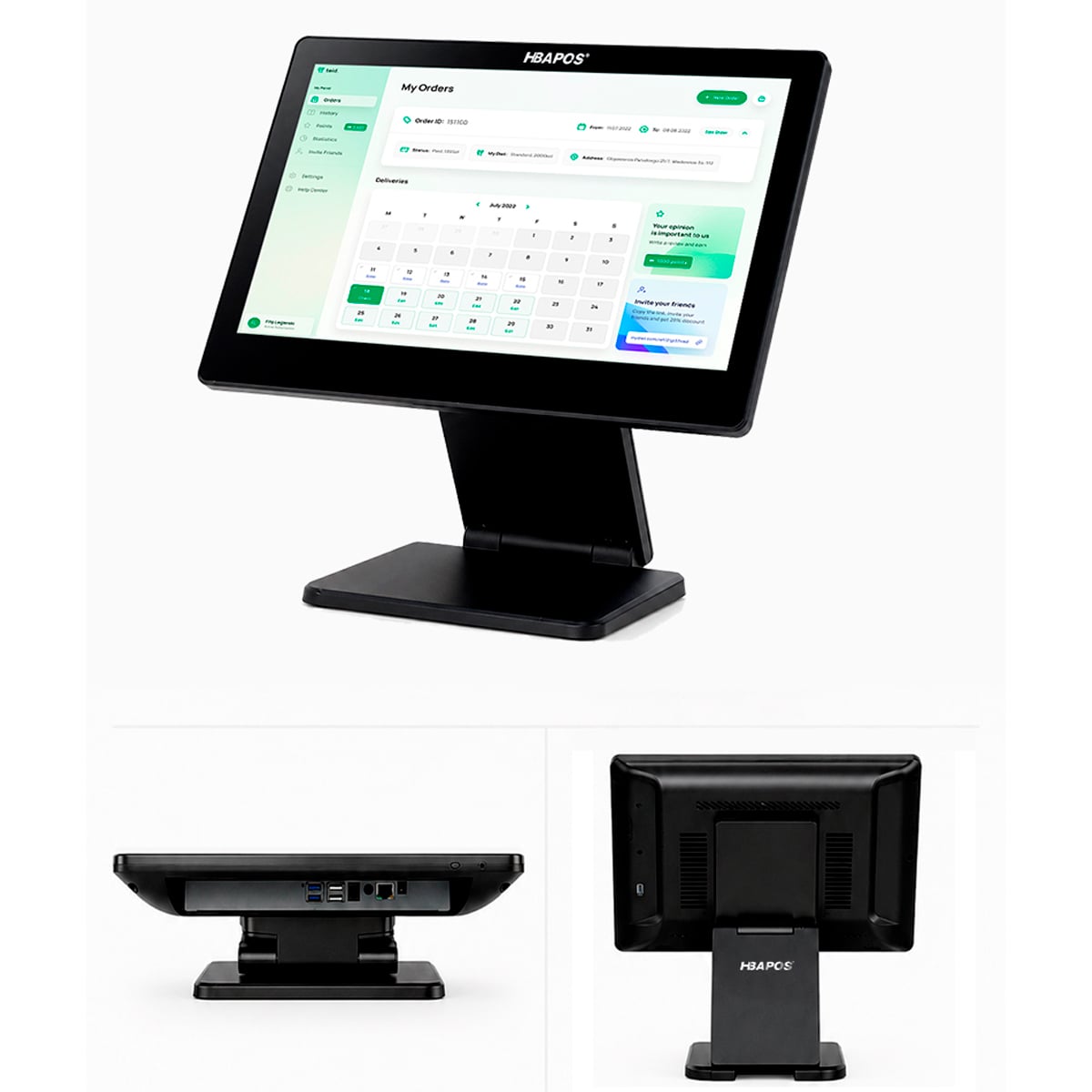 Ergonomic Foldable Touch Screen POS-min